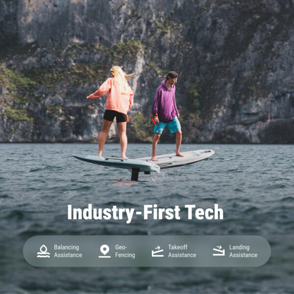 Way Surfing Flyer WAVY Electric Hydrofoil Board - Pro Plus | Carbon Fiber Build | Smart Speed Control | Extended Range - Image 3
